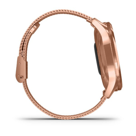 Garmin  VIVOMOVE LUXE розовое золото PVD 18K с ремешком "миланская петля" Garmin  VIVOMOVE LUXE розовое золото PVD 18K с ремешком "миланская петля"