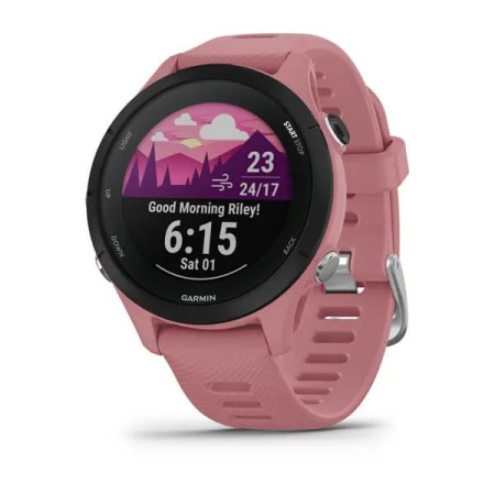 Garmin FORERUNNER 255S со светло-розовым ремешком Garmin FORERUNNER 255S со светло-розовым ремешком