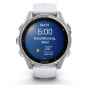 Garmin FENIX 8, 43 мм, AMOLED, Silver with White Stone силиконовый ремешок Garmin FENIX 8, 43 мм, AMOLED, Silver with White Stone силиконовый ремешок