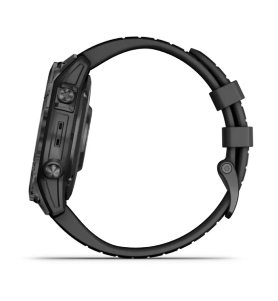 Garmin  Epix™ Pro (Gen 2)  Standard Edition DLC  с черным ремешком Garmin  Epix™ Pro (Gen 2)  Standard Edition DLC  с черным ремешком