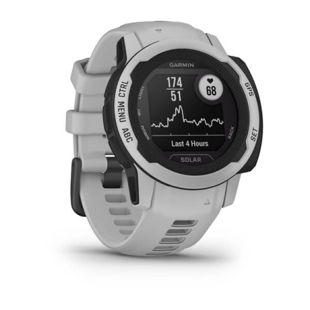 Garmin INSTINCT 2S Solar Surf белый с серебристым безелем