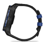 Garmin IINSTINCT 3 50 мм, AMOLED, Black with Black/Bolt Blue Band