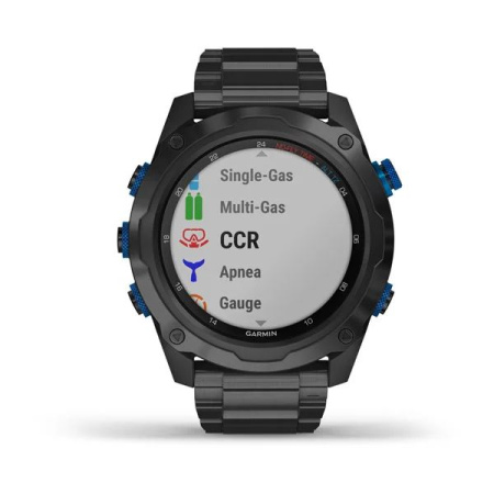 Garmin DESCENT MK2I Комплект, титановые с DLC-покрытием и черным титановым ремешком + датчик Descent T1