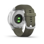 Garmin VIVOMOVE STYLE серебристый с травяным силиконовым ремешком Garmin VIVOMOVE STYLE серебристый с травяным силиконовым ремешком