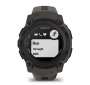 Garmin INSTINCT E, 40 мм,  Black with Charcoal Band