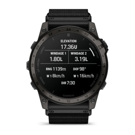 Garmin TACTIX 7 AMOLED edition, черный нейлоновый ремешок