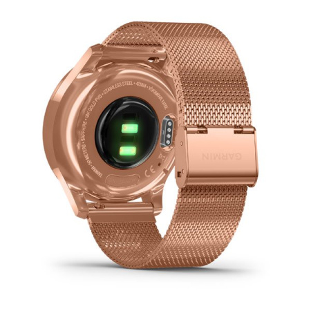 Garmin  VIVOMOVE LUXE розовое золото PVD 18K с ремешком "миланская петля" Garmin  VIVOMOVE LUXE розовое золото PVD 18K с ремешком "миланская петля"