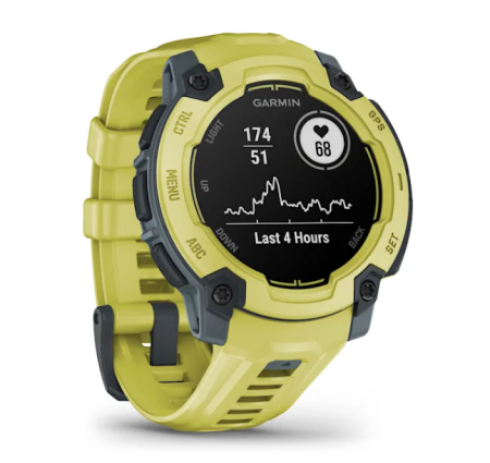 Garmin INSTINCT E, 45 мм, Electric Lime with Electric Lime Band