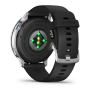Garmin D2 Air X15 Silver with Black Silicone Band