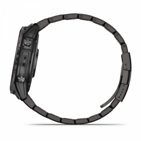 Garmin FENIX 7X PRO Sapphire Solar Edition Титановый угольно-серый корпус с DLC-покрытием и титановым браслетом Garmin FENIX 7X PRO Sapphire Solar Edition Титановый угольно-серый корпус с DLC-покрытием и титановым браслетом