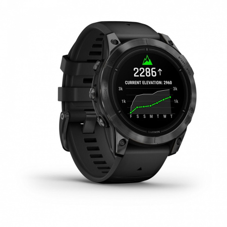 Garmin EPIX Pro (Gen 2) Standard Edition 47 мм, серый, черный ремешок