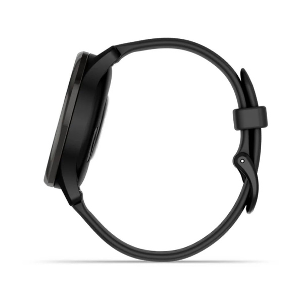 Garmin VIVOMOVE TREND с безелем серого цвета с черным корпусом и силиконовым ремешком Garmin VIVOMOVE TREND с безелем серого цвета с черным корпусом и силиконовым ремешком