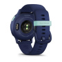 Garmin VIVOACTIVE 5 синие с металлически-синим безелем и силиконовым ремешком Garmin VIVOACTIVE 5 синие с металлически-синим безелем и силиконовым ремешком
