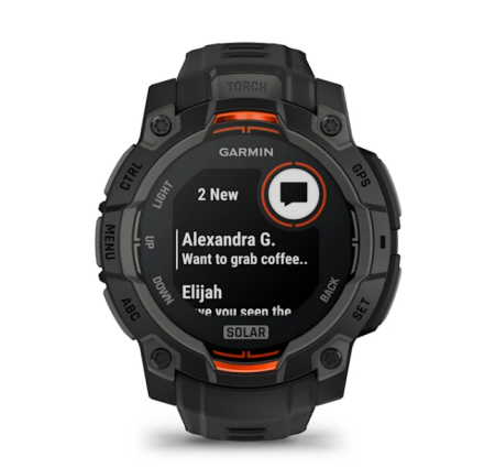 Garmin INSTINCT 3, 45 мм, Solar, Black with Black Band Garmin INSTINCT 3, 45 мм, Solar, Black with Black Band