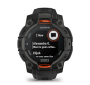 Garmin INSTINCT 3, 45 мм, Solar, Black with Black Band Garmin INSTINCT 3, 45 мм, Solar, Black with Black Band