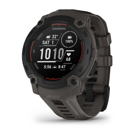 Garmin INSTINCT E, 45 мм,  Black with Charcoal Band Garmin INSTINCT E, 45 мм,  Black with Charcoal Band