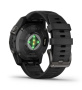Garmin FENIX 7 Pro Sapphire Solar титан DLC Carbon Grey с черным браслетом