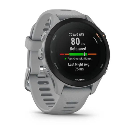 Garmin FORERUNNER 255S со светло-серым ремешком
