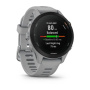 Garmin FORERUNNER 255S со светло-серым ремешком