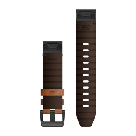 Garmin QUICKFIT 22 ММ (кожаный) коричневый, ореховый Garmin QUICKFIT 22 ММ (кожаный) коричневый, ореховый