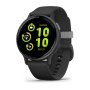 Garmin VIVOACTIVE 5 черные с серым безелем и силиконовым ремешком Garmin VIVOACTIVE 5 черные с серым безелем и силиконовым ремешком