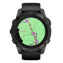Garmin EPIX Pro (Gen 2) Sapphire Edition 47 мм, титановый, угольно-серый DLC, черный ремешок