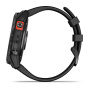 Garmin FENIX 7X Solar серый с черным ремешком