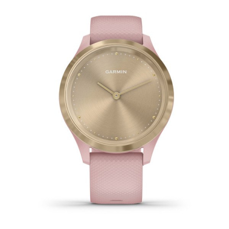 Garmin VIVOMOVE 3S золотистый циферблат с розовым ремешком Garmin VIVOMOVE 3S золотистый циферблат с розовым ремешком