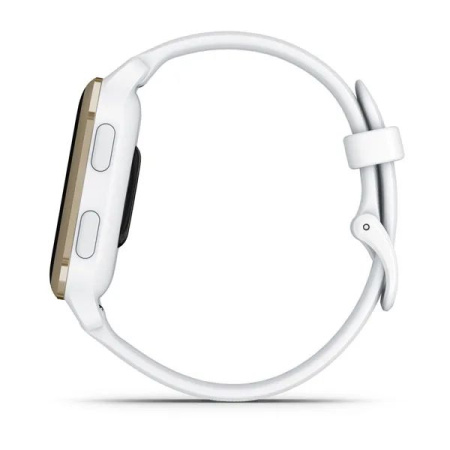 Garmin VENU Sq 2 белые с кремово-золотым алюминиевым безелем Garmin VENU Sq 2 белые с кремово-золотым алюминиевым безелем