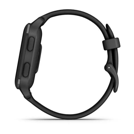 Garmin VENU Sq 2 Music Edition черный с серым алюминиевым безелем