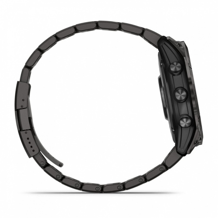 Garmin FENIX 7X PRO Sapphire Solar Edition Титановый угольно-серый корпус с DLC-покрытием и титановым браслетом