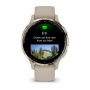 Garmin VENU 3S цвета "французский серый" с золотистым безелем Garmin VENU 3S цвета "французский серый" с золотистым безелем