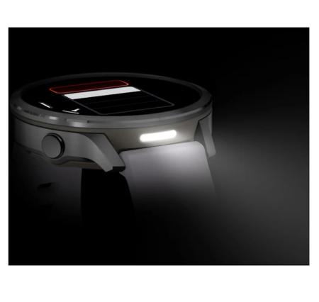 Garmin VENU 4 41 mm, Silver with Periwinkle Silicone Band