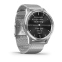 Garmin VIVOMOVE LUXE серебристый с серебристым ремешком Garmin VIVOMOVE LUXE серебристый с серебристым ремешком