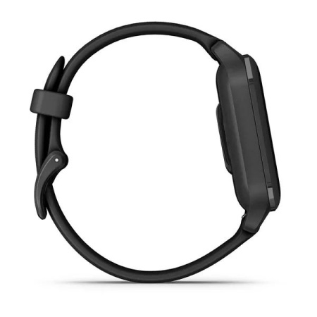 Garmin VENU Sq 2 Music Edition черный с серым алюминиевым безелем