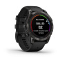 Garmin FENIX 7 Pro Sapphire Solar титан DLC Carbon Grey с черным браслетом