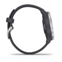 Garmin  VIVOMOVE 3S серебристый циферблат с гранитно-синим ремешком Garmin  VIVOMOVE 3S серебристый циферблат с гранитно-синим ремешком