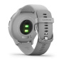 Garmin VIVOMOVE 3 серебристые с серым силиконовым ремешком Garmin VIVOMOVE 3 серебристые с серым силиконовым ремешком