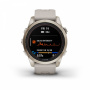 Garmin  FENIX 7S PRO Sapphire Solar золотистый корпус со светло-песочным ремешком