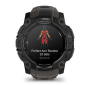 Garmin INSTINCT 3, 50 мм, AMOLED, Black withe Charcoal Band