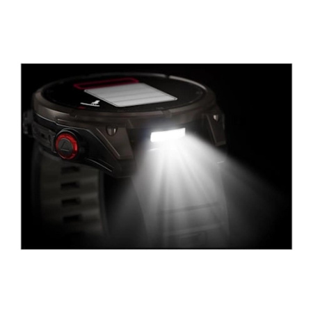 Garmin FENIX 8 Pro – 47 mm, AMOLED Sapphire, Carbon grey DLC titanium with Chestnut leather band