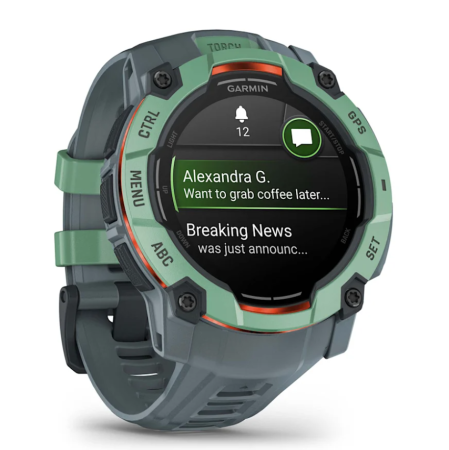 Garmin IINSTINCT 3 50 мм, AMOLED, Neo Tropic with Twilight Band