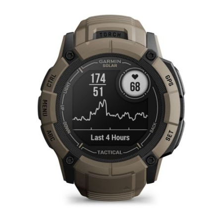 Garmin INSTINCT 2X Solar Tactical Edition, коричневый