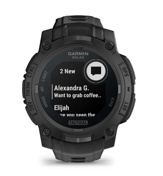 Garmin INSTINCT 3, 45 мм, Solar, Tactical Edition, Black with Black Band Garmin INSTINCT 3, 45 мм, Solar, Tactical Edition, Black with Black Band