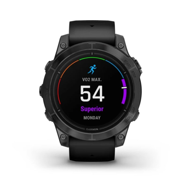 Garmin  Epix™ Pro (Gen 2)  Standard Edition DLC  с черным ремешком Garmin  Epix™ Pro (Gen 2)  Standard Edition DLC  с черным ремешком