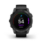 Garmin  Epix™ Pro (Gen 2)  Standard Edition DLC  с черным ремешком