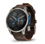 Garmin D2 Mach 2, 47 мм Titanium with Oxford Brown Leather Band