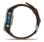 Garmin D2 Mach 2, 47 мм Titanium with Oxford Brown Leather Band