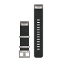 Garmin QUICKFIT 22 ММ (нейлоновый) черный с серебристой застежкой Garmin QUICKFIT 22 ММ (нейлоновый) черный с серебристой застежкой