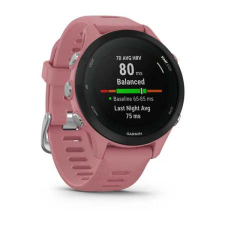 Garmin FORERUNNER 255S со светло-розовым ремешком Garmin FORERUNNER 255S со светло-розовым ремешком